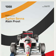 Automobilist × McLaren Racing 60th Anniversary posters