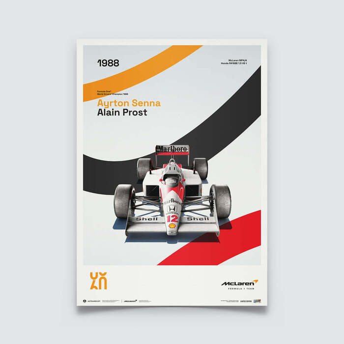 Automobilist × McLaren Racing 60th Anniversary posters 3