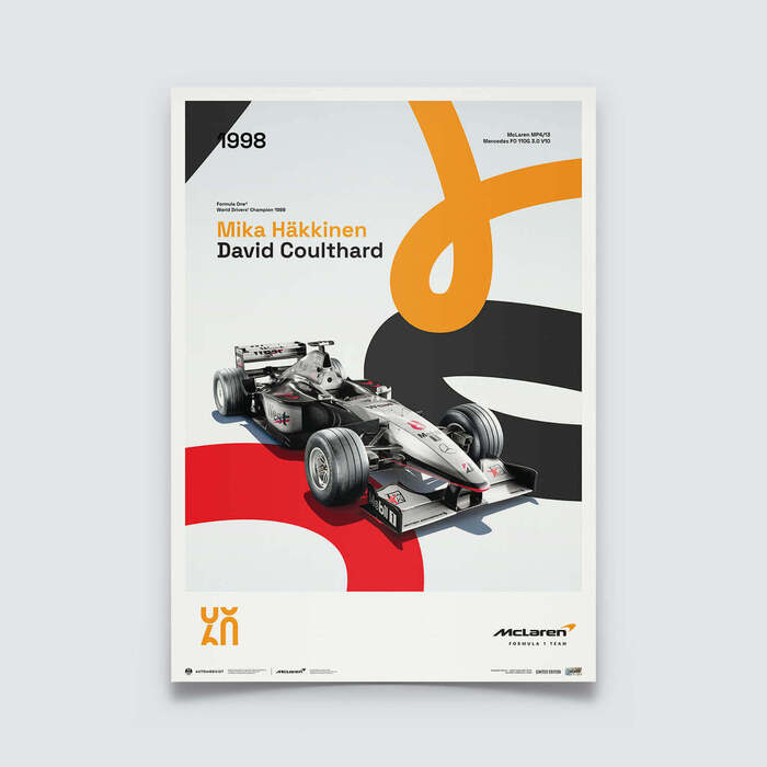 Automobilist × McLaren Racing 60th Anniversary posters 4