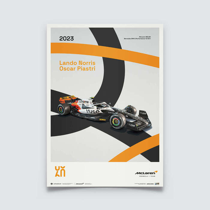 Automobilist × McLaren Racing 60th Anniversary posters 5