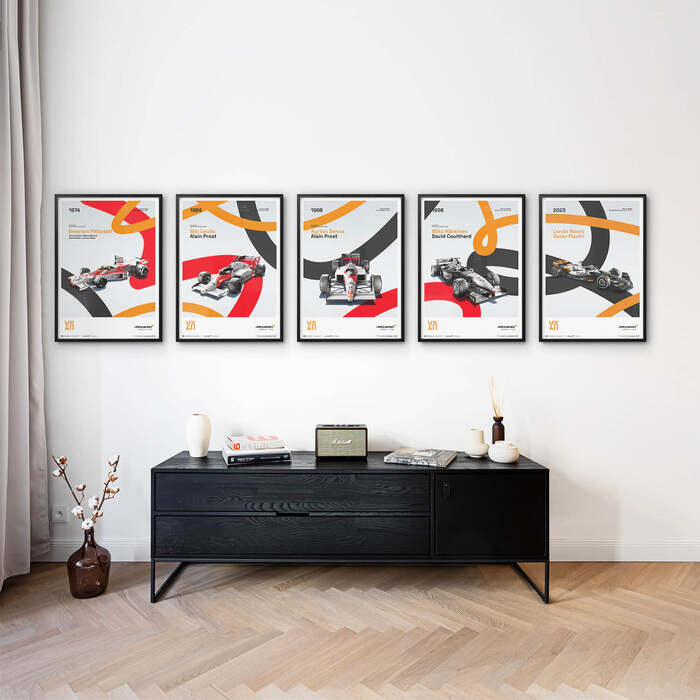 Automobilist × McLaren Racing 60th Anniversary posters 6