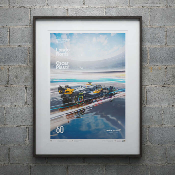 Automobilist × McLaren Racing 60th Anniversary posters 7