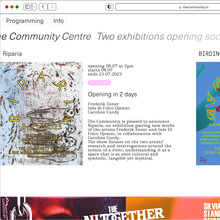 The Community website