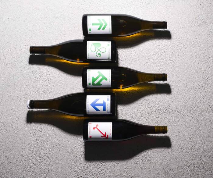 Les Grandes Vignes series of wine labels 4