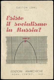 <cite>Esiste il socialismo in Russia?</cite> by Gaston Leval