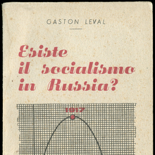 <cite>Esiste il socialismo in Russia?</cite> by Gaston Leval