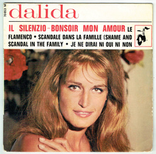 Dalida – <cite>Il Silenzio (Bonsoir Mon Amour)</cite> EP cover