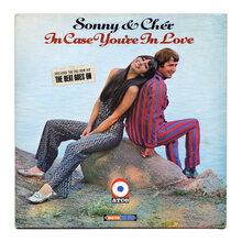 Sonny &amp; Chér – <cite>In Case You’re In Love</cite> album art