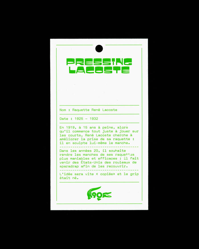 Pressing Lacoste 8