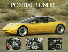 Pontiac Sunfire Concept Car press kit