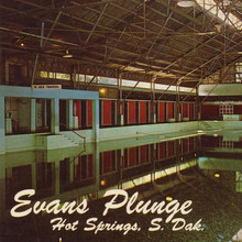 Evans Plunge, Hot Springs, South Dakota postcard