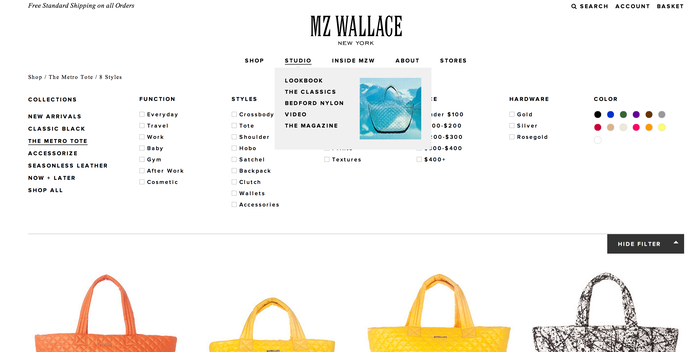 MZ Wallace Website 6