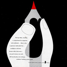 Herman Miller ads for George Nelson Designs, 1948–50