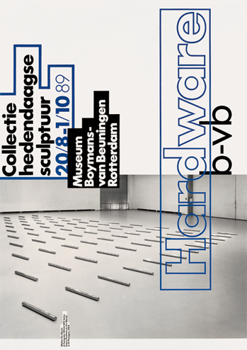 Exhibition Posters for Museum Boymans-van Beuningen, 1989–1994 4