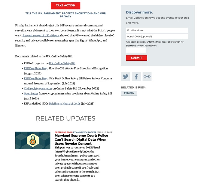 Electronic Frontier Foundation (EFF) 9