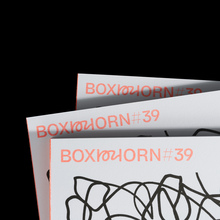 Boxhorn #39, “Wege” issue
