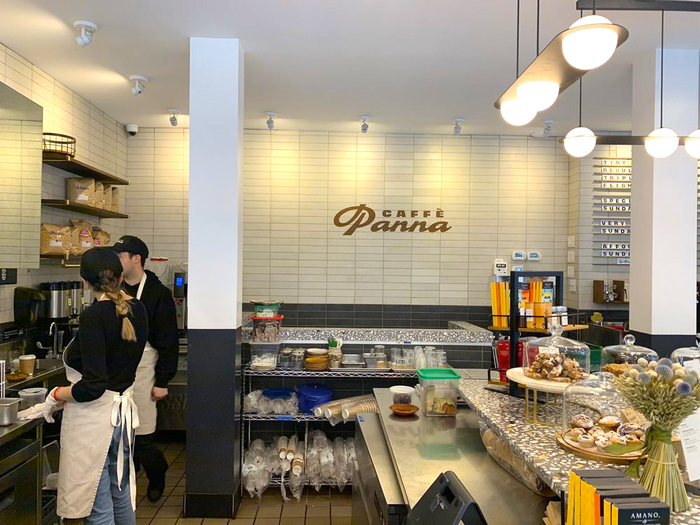 Caffè Panna branding 2