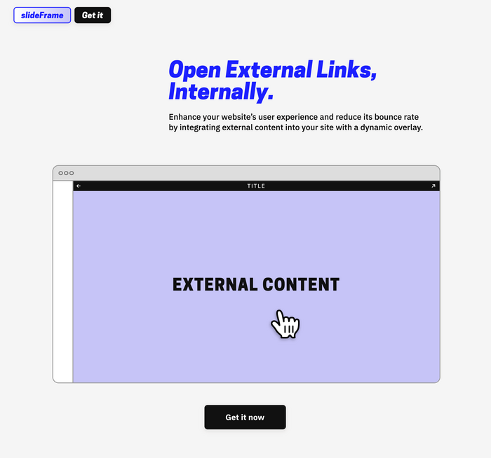 slideFrame plugin website 2