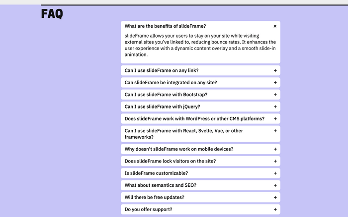 slideFrame plugin website 4