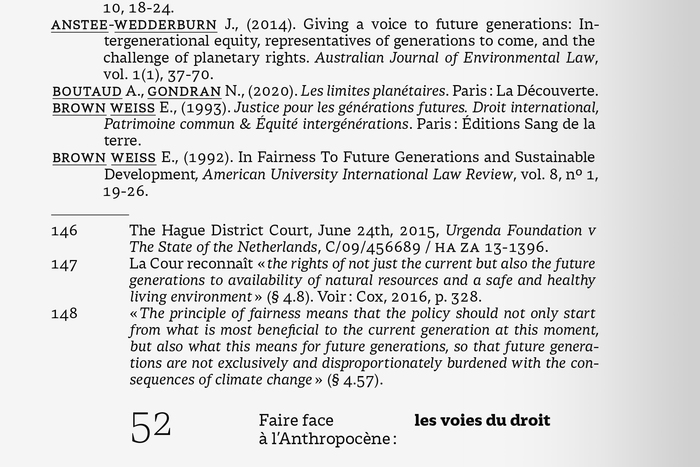 Faire face à l’Anthropocène. Les voies du droit by Isabelle Michallet 9