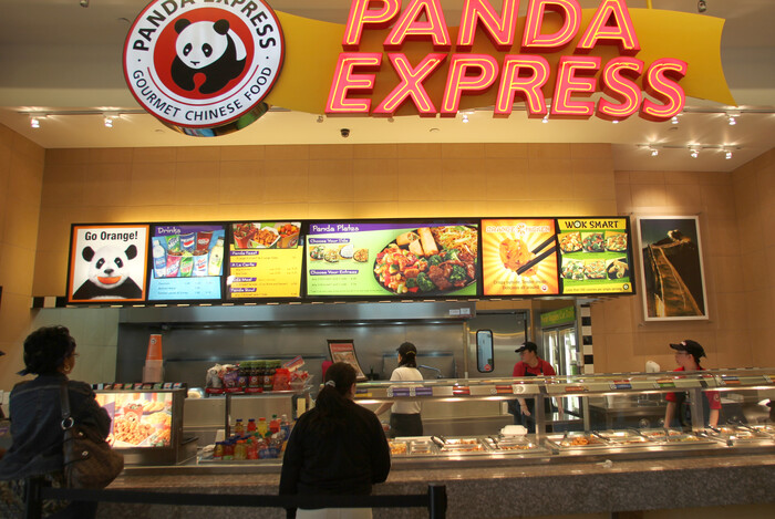 Panda Express in-store menu 4