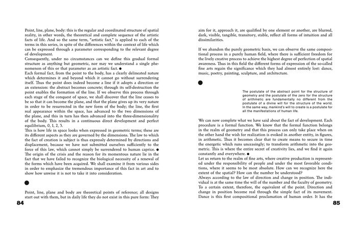 Pages 84–85 from Cubism feat.  and . Page numbers appear to be from  Super.