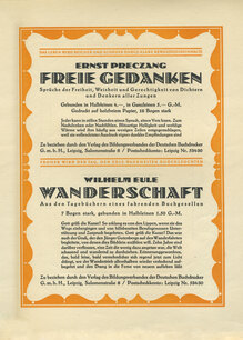 Verlag des Bildungsverbandes der Deutschen Buchdrucker ad, June 1924