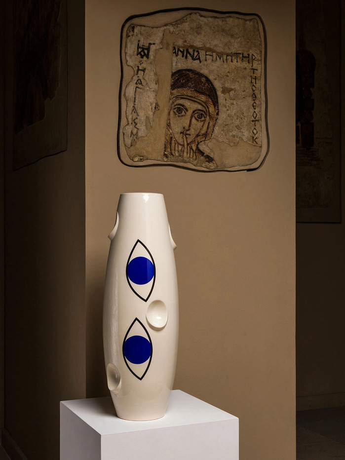 Ceramics, 78×25×25 cm