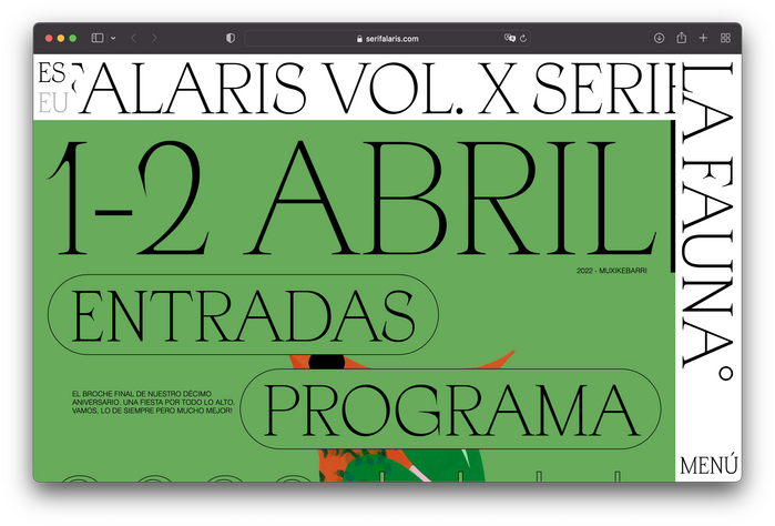 Serifa Laris design conference 6