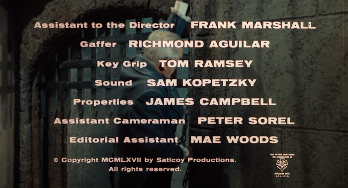 Targets opening titles and end credits 5