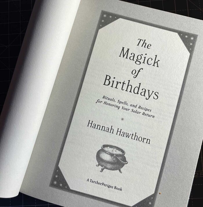 The Magick of Birthdays by Hannah Hawthorn 1