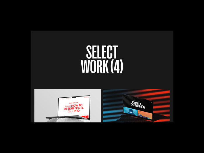 Paul Lapkin’s portfolio website 4