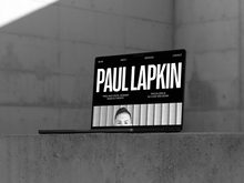 Paul Lapkin’s portfolio website