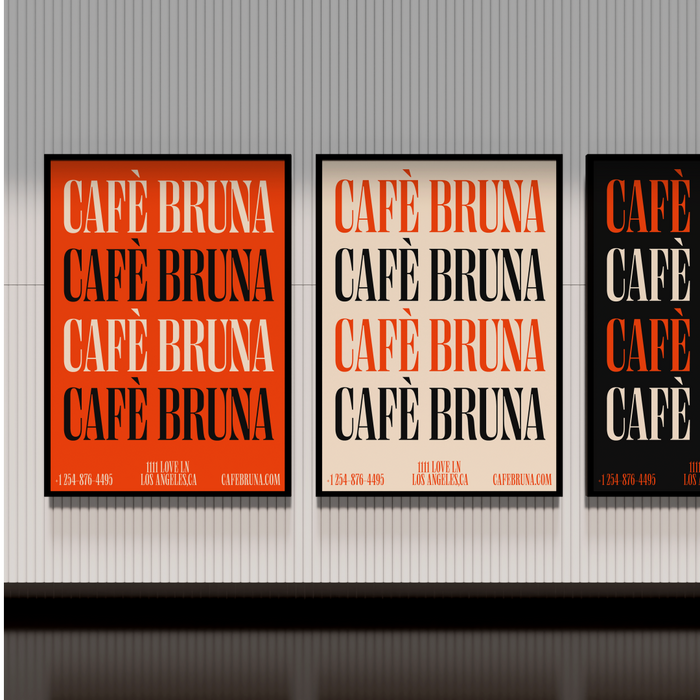 Café Bruna identity 4