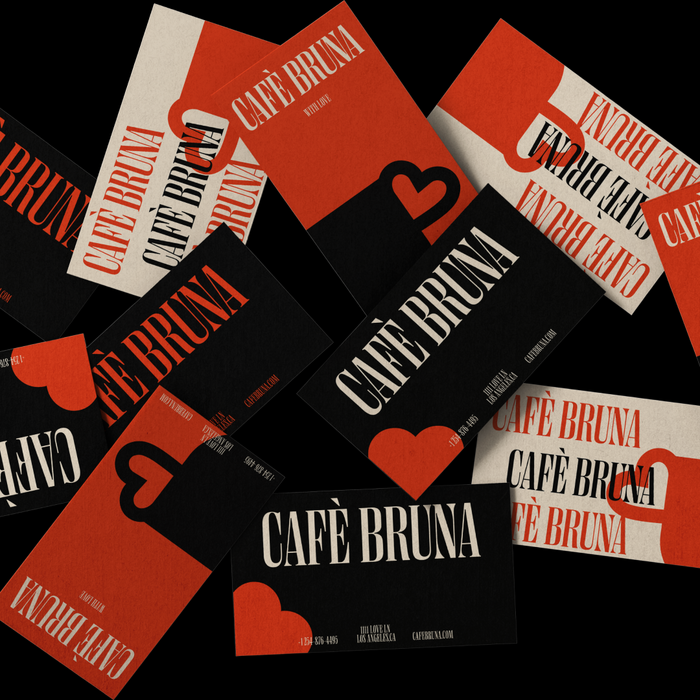 Café Bruna identity 3