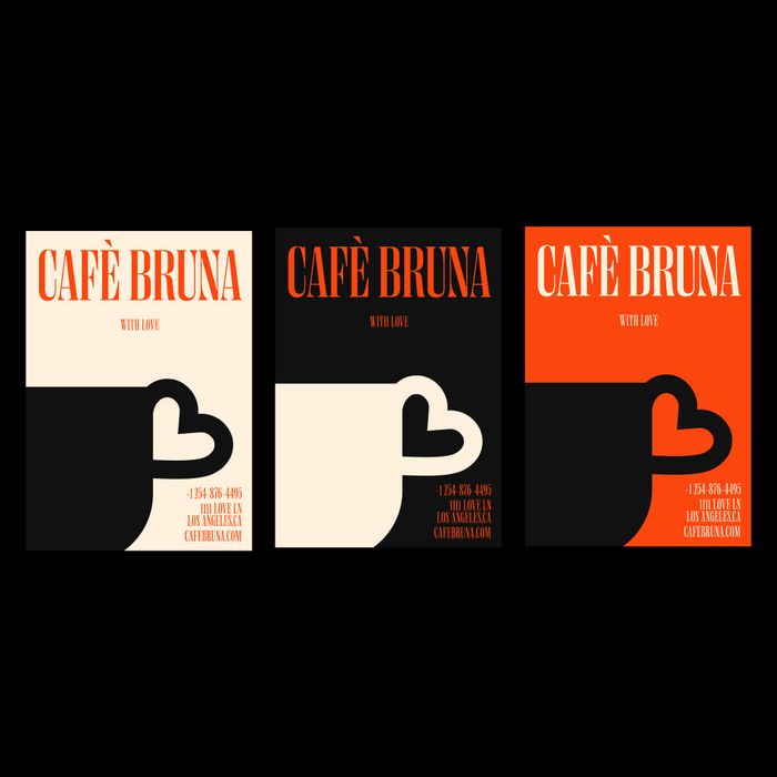 Café Bruna identity 10