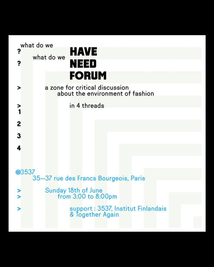 Have/Need Forum 1