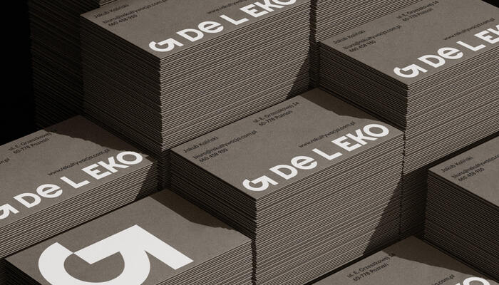 G de L EKO visual identity 1