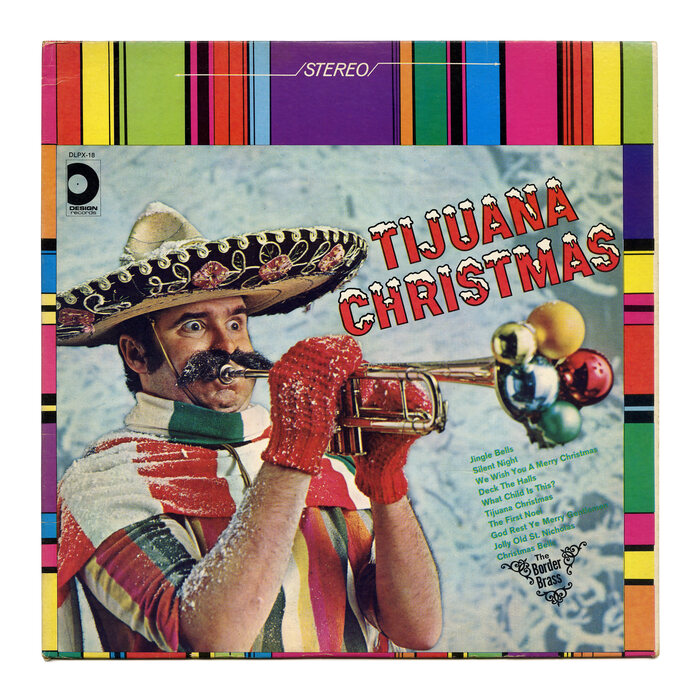 The Border Brass – Tijuana Christmas album art 1
