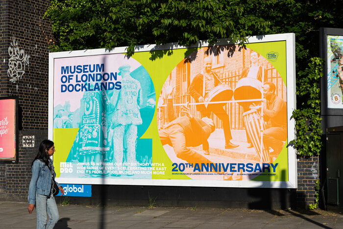 Museum of London Docklands 20th anniversary campaign 3