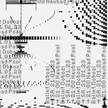 Bálint Dobozi at Neubad Luzern concert poster