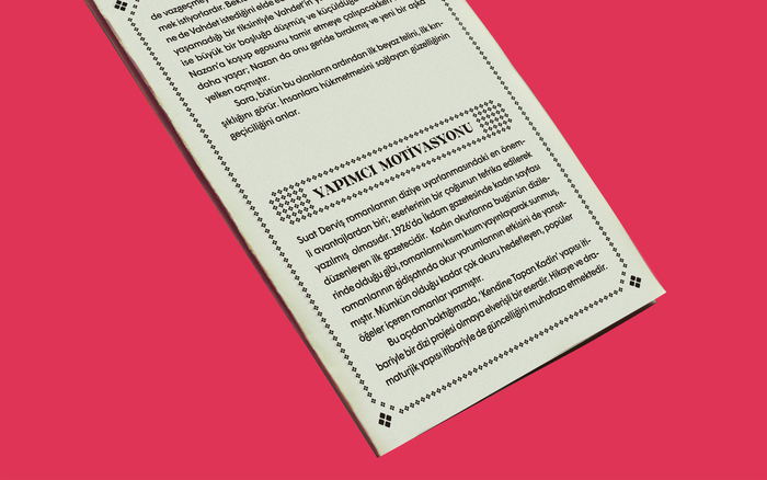 Kendine Tapan Kadın promotional brochure 9