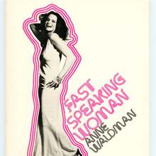 <cite>Fast Speaking Woman &amp; Other Chants</cite> by Anne Waldman
