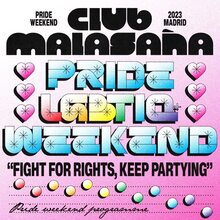 Pride LGBTQ+ Weekend in Madrid