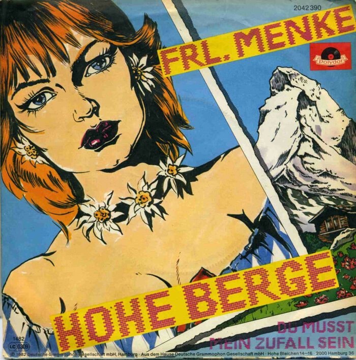Cover for “Hohe Berge” b/w “Du musst mein Zufall sein”