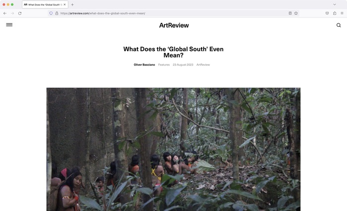 Article opening