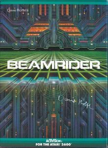 <cite>Beamrider</cite> cover art and patch