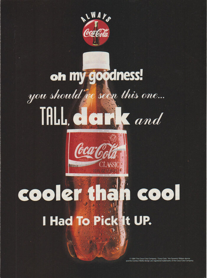 “Cooler than Cool” advertisement by Coca-Cola