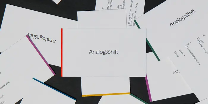 Analog:Shift brand identity 13