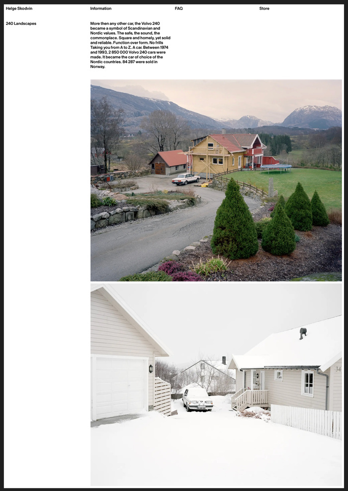 Helge Skodvin website 2
